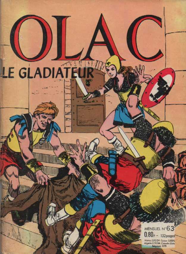 Scan de la Couverture Olac Le Gladiateur n 63